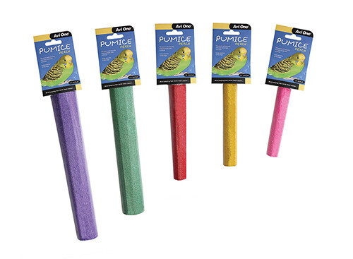 Pumice bird perch cage - bird,