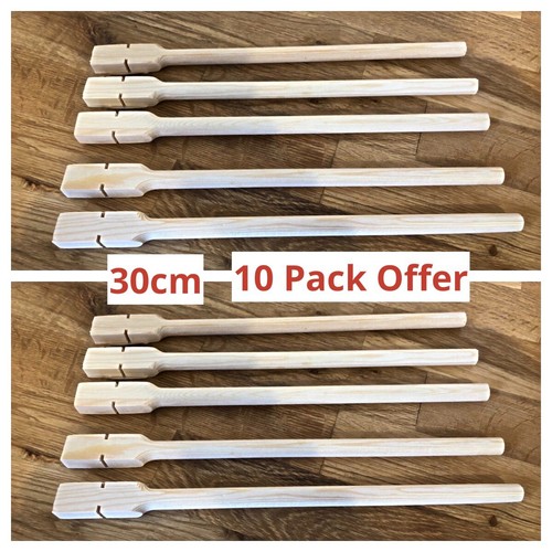 Set wooden bird perches - set, 10