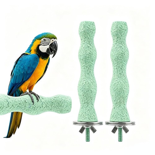 Pcs parrot perch bird - 2, perch,