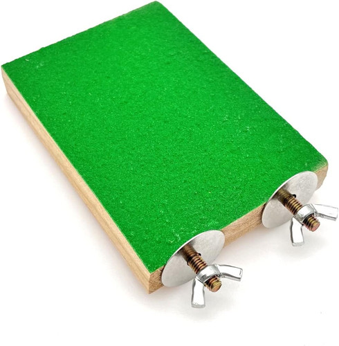Wood parrot flat - perch, stand