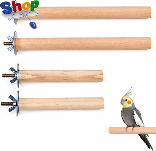 4pcs bird perches for - 4pcs,