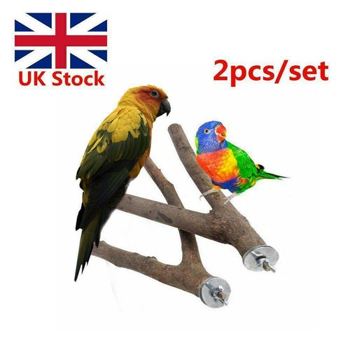 Wood parrot bird stand - stand, tree