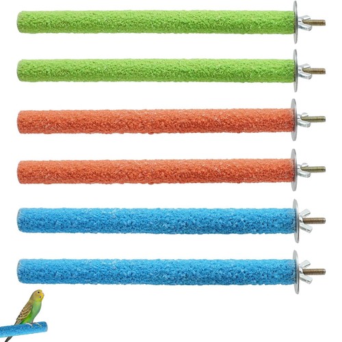 6pcs parrot budgie - perch,