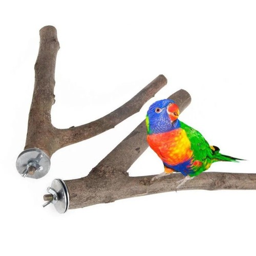 2pcs wooden bird perches - 2pcs,