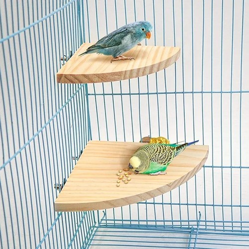 Bird cage corner perch - cage,