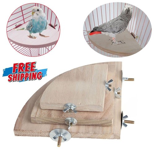 Wooden bird parrot cage - wooden,