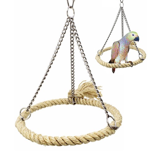 Rope ring swing toys - swing, budgie