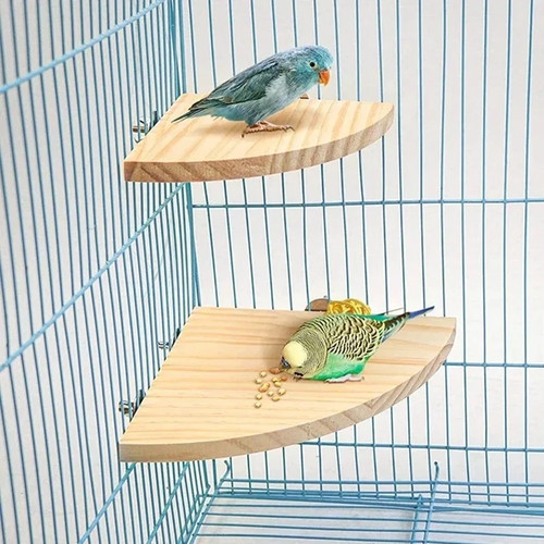 Bird cage corner perch - bird,